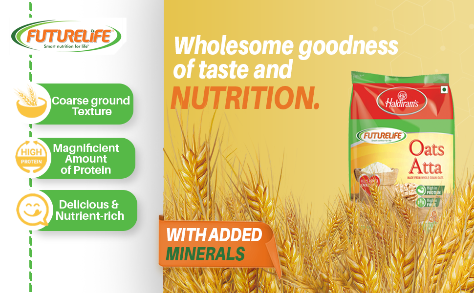 Buy Future life Oats Atta Whole Grains Oats With Targeted Minerals