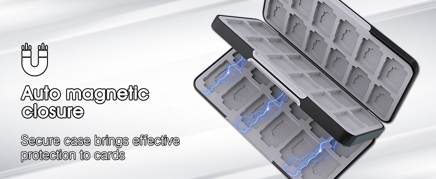 PERFECTSIGHT for Nintendo SwitchSwitch OLED Lite Game Card Case with 48 card slots