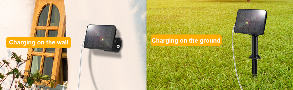Charging on the wall/Charging on the ground