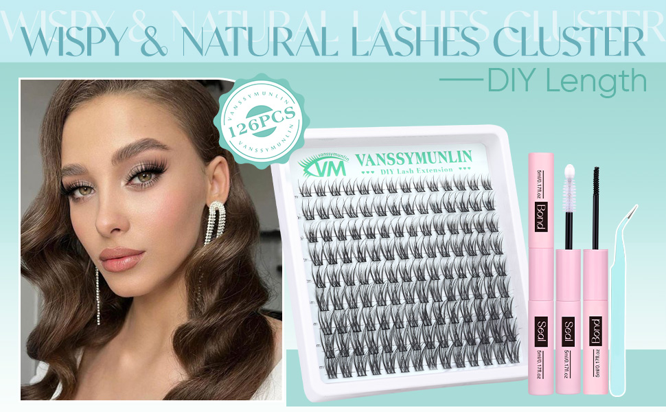 Lash Clusters Kit Natural Lash Extension Kit 816mm