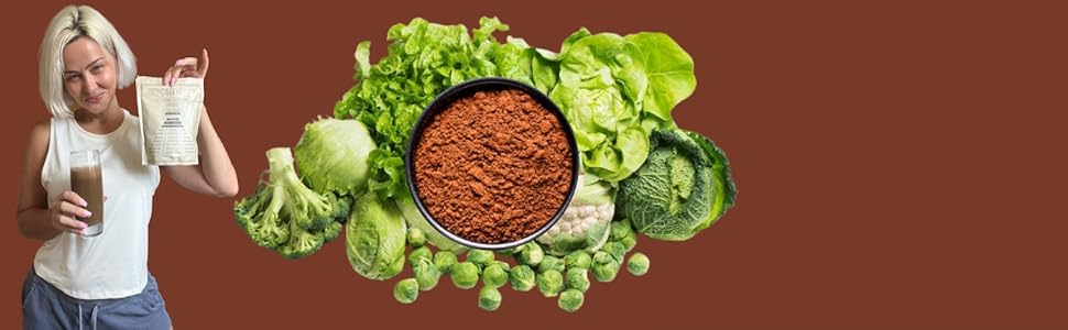 Benefits: High Fibre, Prebiotics and Probiotics High in Vitamin C High Protein Adaptogens