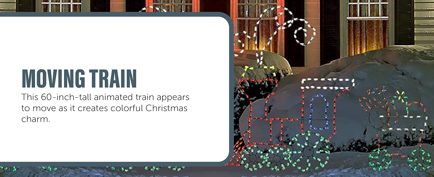 A ProductWorks animated Christmas decoration