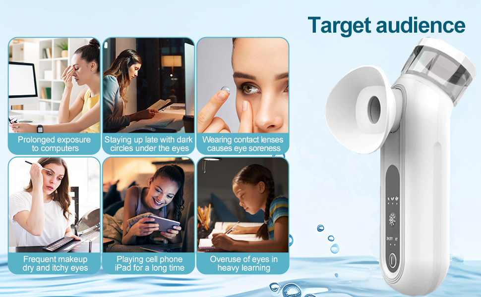 Eye Mist Steam Sprayer for Relief Dry Eyes