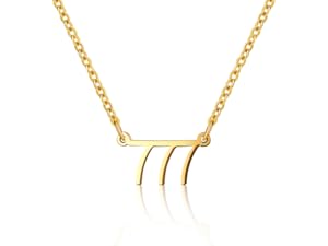 Angel Number necklace 777