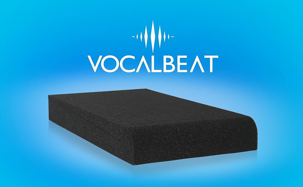 Studio Monitor Isolation Pads Suitable for 4" 5" inch Speakers Speaker