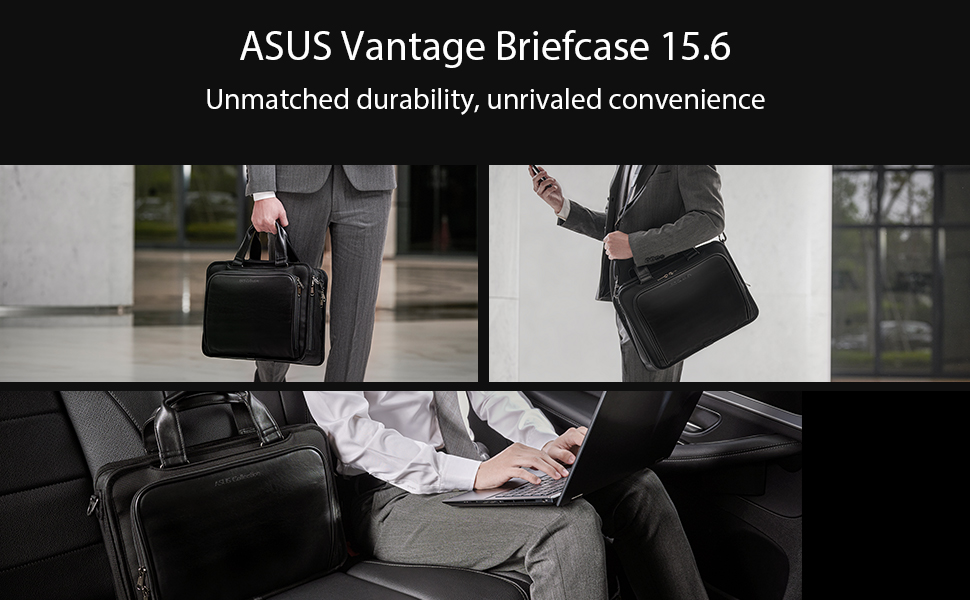 Asus Vantage Briefcase AC3500 Messenger Bag Handbag, Designed for