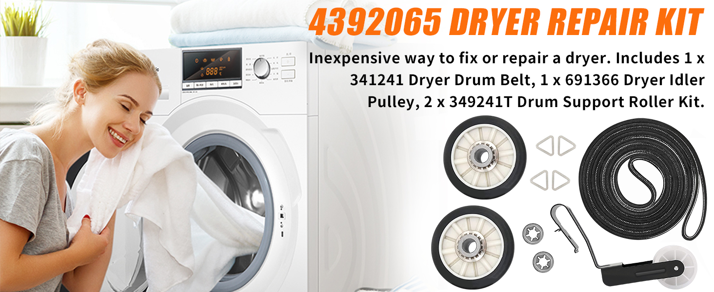 4392065 Dryer Repair Roller Kit