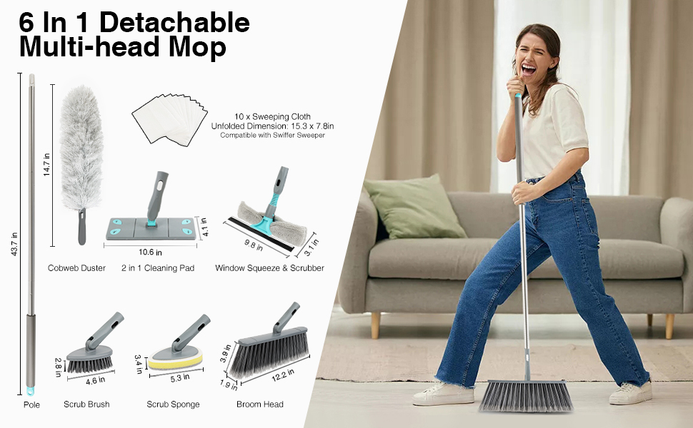 Multipurpose House Cleaning Set