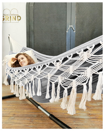 tassel hammock
