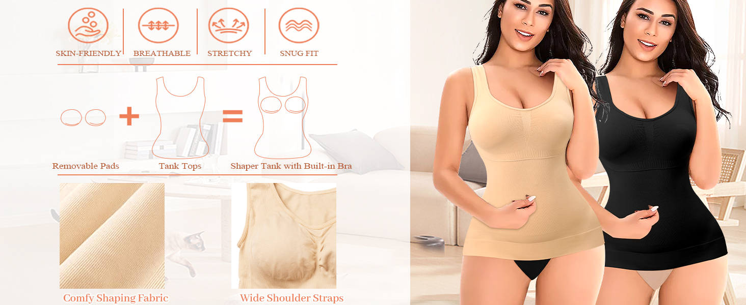 Shapewear Tank Tops
