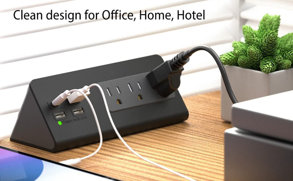 Power charge station Edge clamp Mount with USBC ports