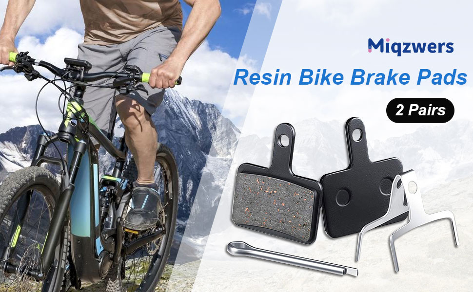 Resin Bike Brake Pads, Mountain Bike Disc Brake Disc Replacement