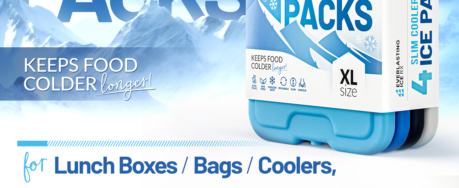 Ice Packs for Lunch Bags, Ice Pack for Lunch Bag