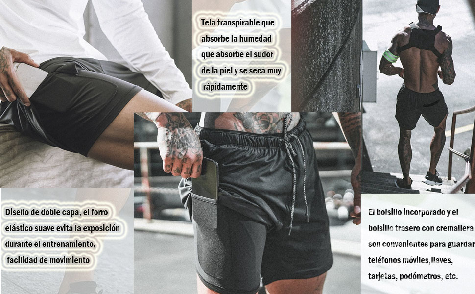 Kurze Hose für Herren.