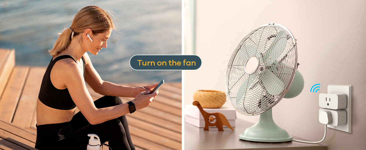 Linkind Matter Smart Plug, Work with Apple Home, Siri, Alexa, Google, SmartThings, Smart Outlet 15A/1800W Max, Smart Home Automation, APP Remote Control,Timer&Schedule, 2.4G Wi-Fi Only, 4 Pack