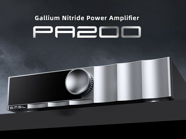 S.M.S.L PA200 アンプ パワーアンプ smsl Amazon.com: SMSL PA200 Gallium Nitride Power Amplifier