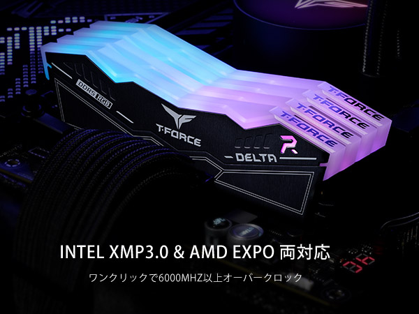 Amazon.co.jp: Team RGB(発光型) DDR5 6000Mhz(PC5-48000