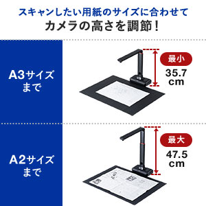 ポータブルスキャナー・A3・2000万画素・5K・AI制御・AF・ZOOM対応 ポータブルスキャナー・A3対応・2000万画素・5K・AI制御・AF
