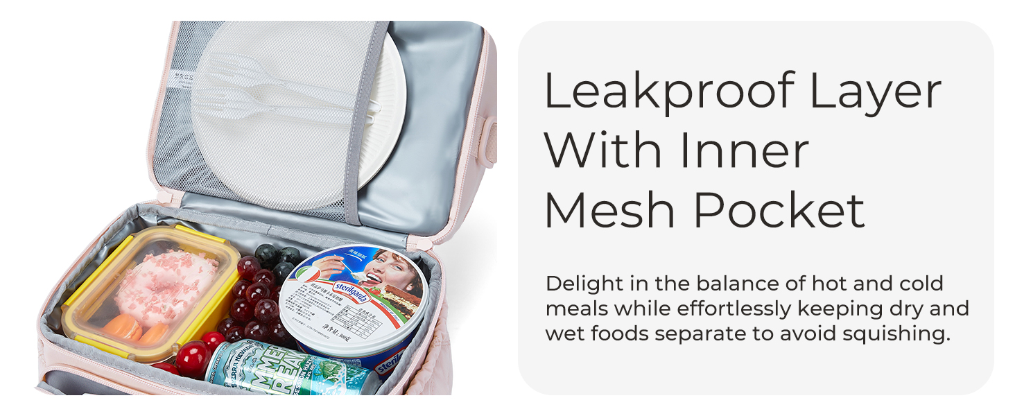 Double Deck Insulated Lunch Box