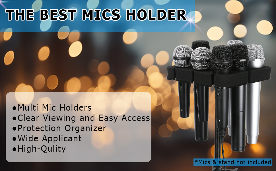 multi mic holder