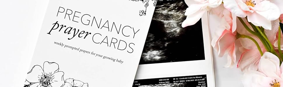 Pregnancy Prayer Cards | Expecting Mom Gift | Baby Announcement