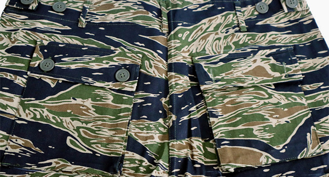 WWII Tiger Spot Camo Pants Men's Vintage Outdoor Sports