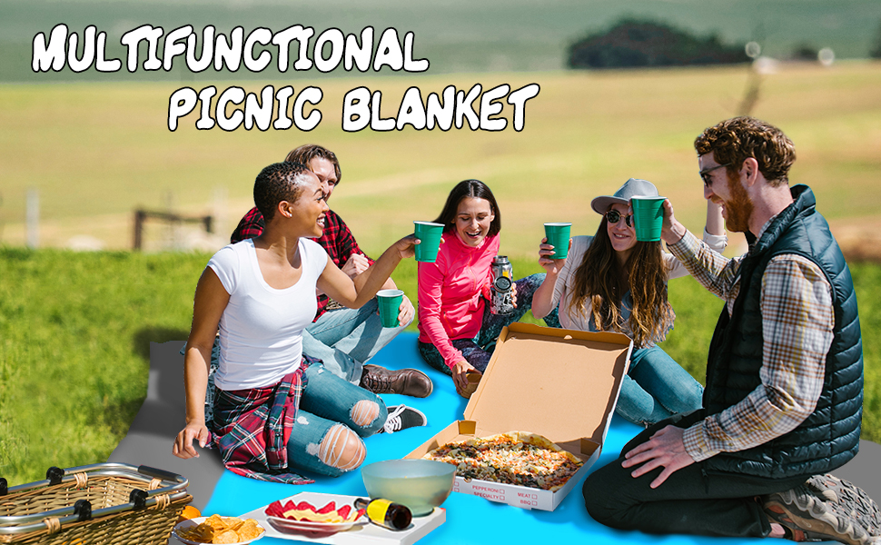 Beach Mat Picnic Blanket Waterproof  Extra Large Beach Blanket Picnic Blanket Beach Mat 