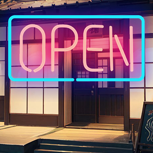 Amazon.co.jp: ネオン ライト 『OPEN』 ネオンサイン LED 看板 壁掛け