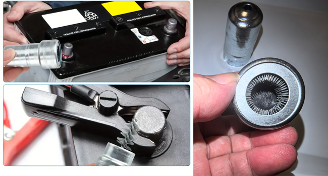 battery terminal brush