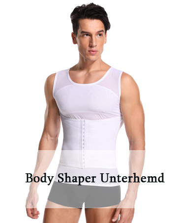 Herrenkompressionshemd schlanker Körper Shaper 