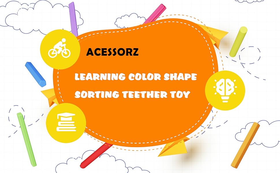 Montessori Toys for 13 Year Old Silicone Learning Color