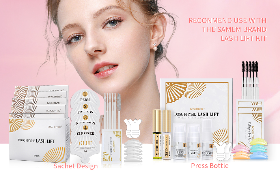 DONG RHYME Lash Lift Glue Balm Professional Lash Lift Balm Effective Lash Lift