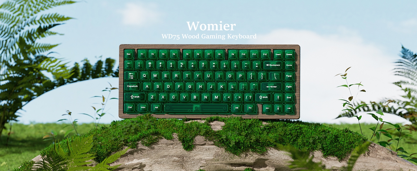 keyboard 75% Wireless Mechanical Custom Keyboard RGB Hot Swappable