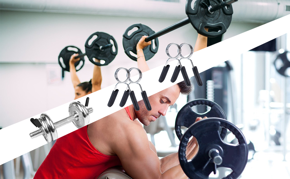 Feder-Feststeller Hantelverschlüsse