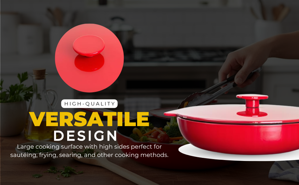 SPN-E2FA Frying Pan with lid