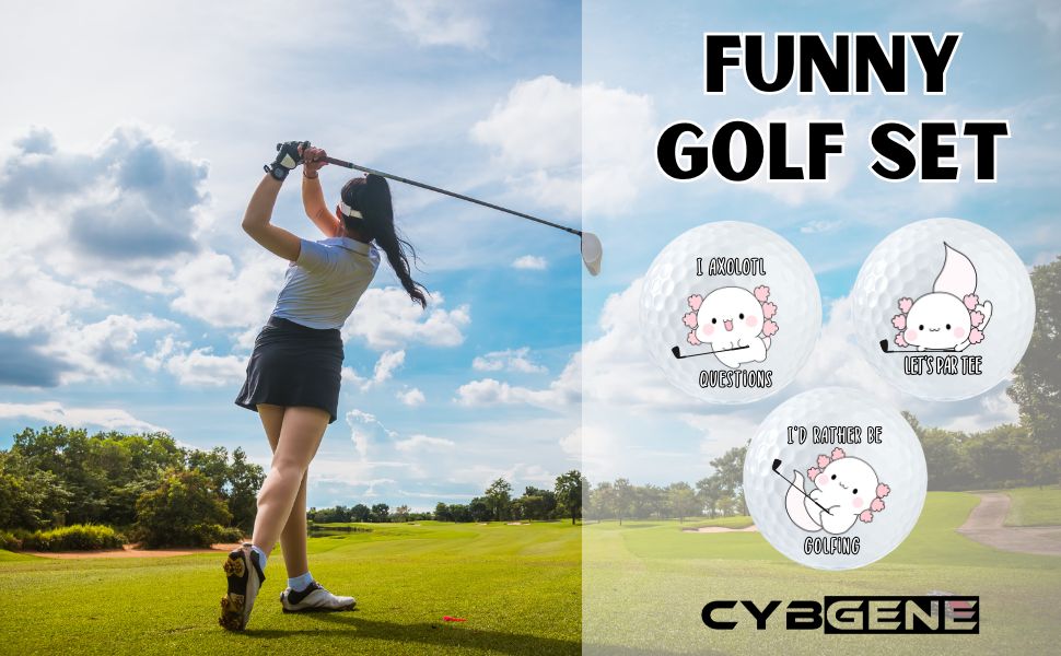Axolotl Golf Ball