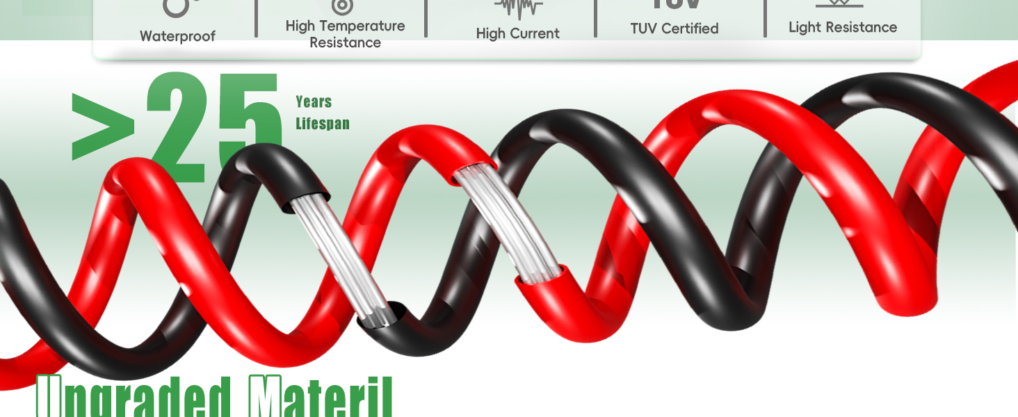 Solar Extension Cable 10AWG
