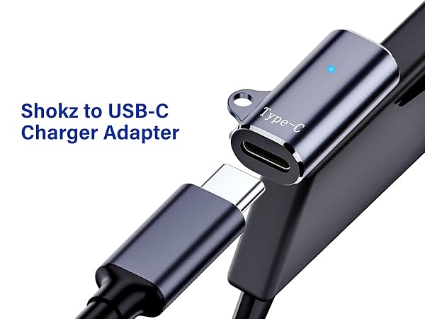 Shokz (ショックス) OpenComm 2UC TypeCアダプター OpenComm2 UC ビジネスモデル 骨伝導ヘッドセット - Shokz