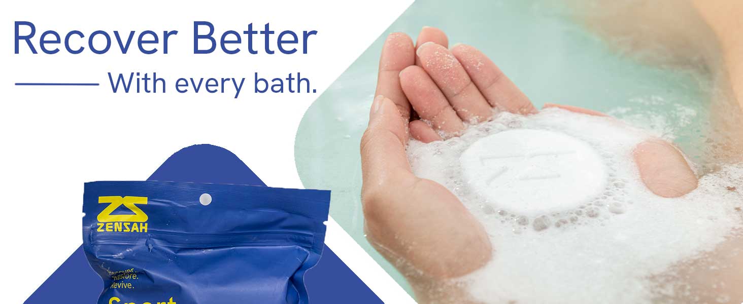 Recover better with every bath bomb soak relaxation muscle therapy aromatherapy