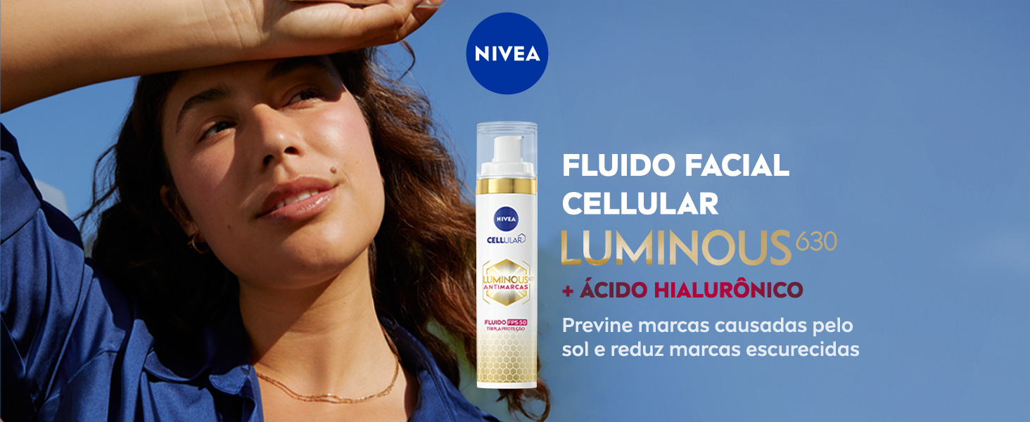 NIVEA Fluido Facial Antimarcas Luminous 630 FPS 50