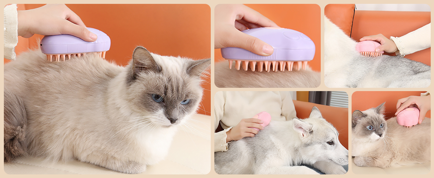 Pet Steam Brush