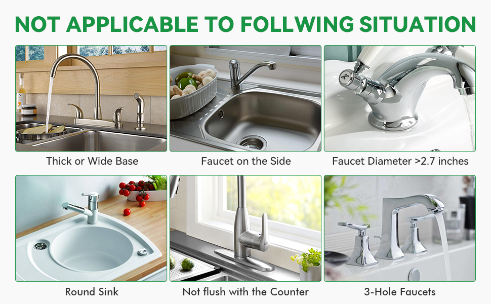 splash guard for sink