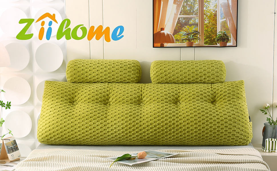 【新品レア】Bright MEMORY FORM PILLOWBrightWin Amazon.com: Ziihome Wedge Headboard Pillow + 2 Head Roll