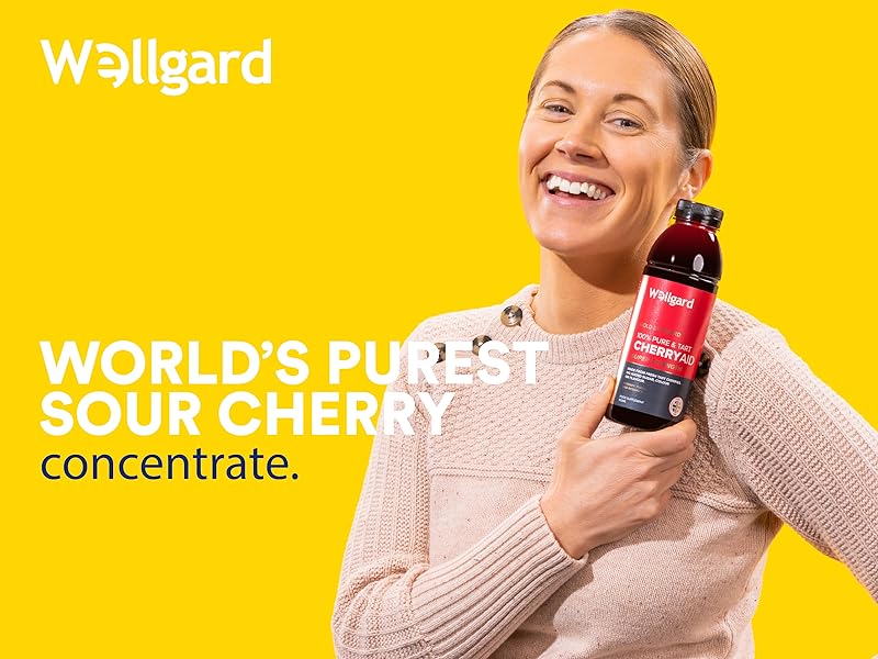 Wellgard Tart Cherry Juice, CherryAid 100 Concentrated Montmorency