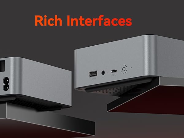 Amazon.com: Beelink EQR6 Mini PC, AMD Ryzen 5 6600U(Up to