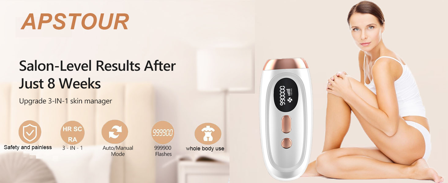 Laser Hair Removal with Cooling System