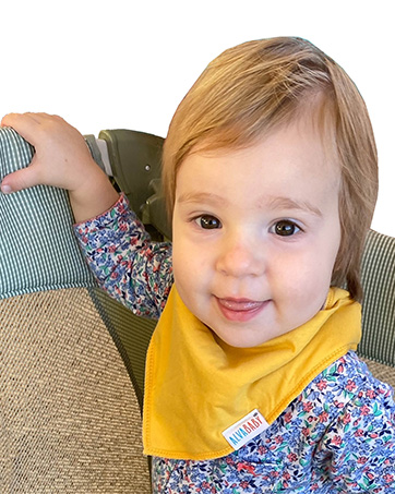 Cotton Baby Drool Bibs