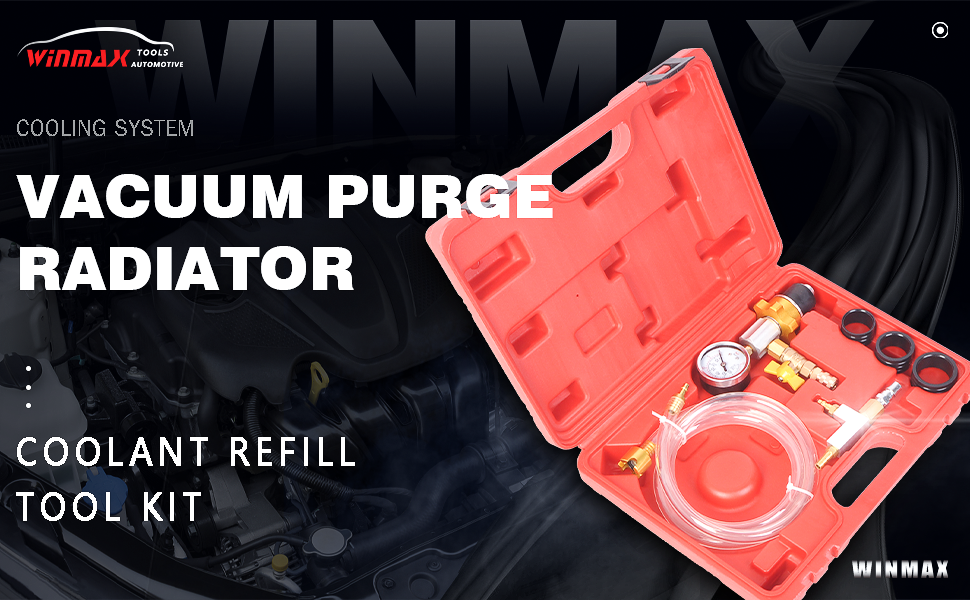 vacuum purge radiator