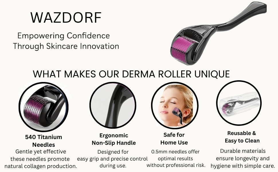 derma roller 0.5 hair roller dermaroller
