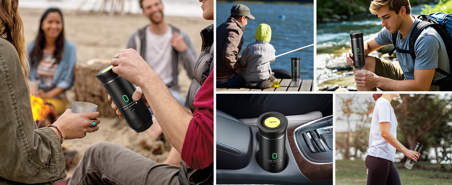 Portable Electric Espresso Machine of travel